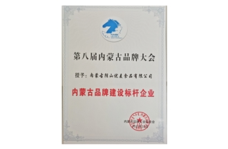 內蒙古品牌建設標桿企業(yè)